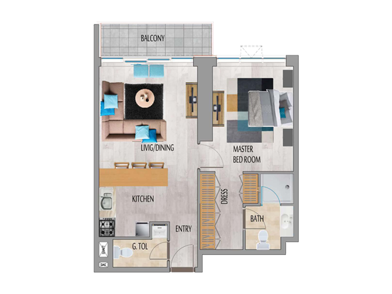 MBL Residence floor plan 1