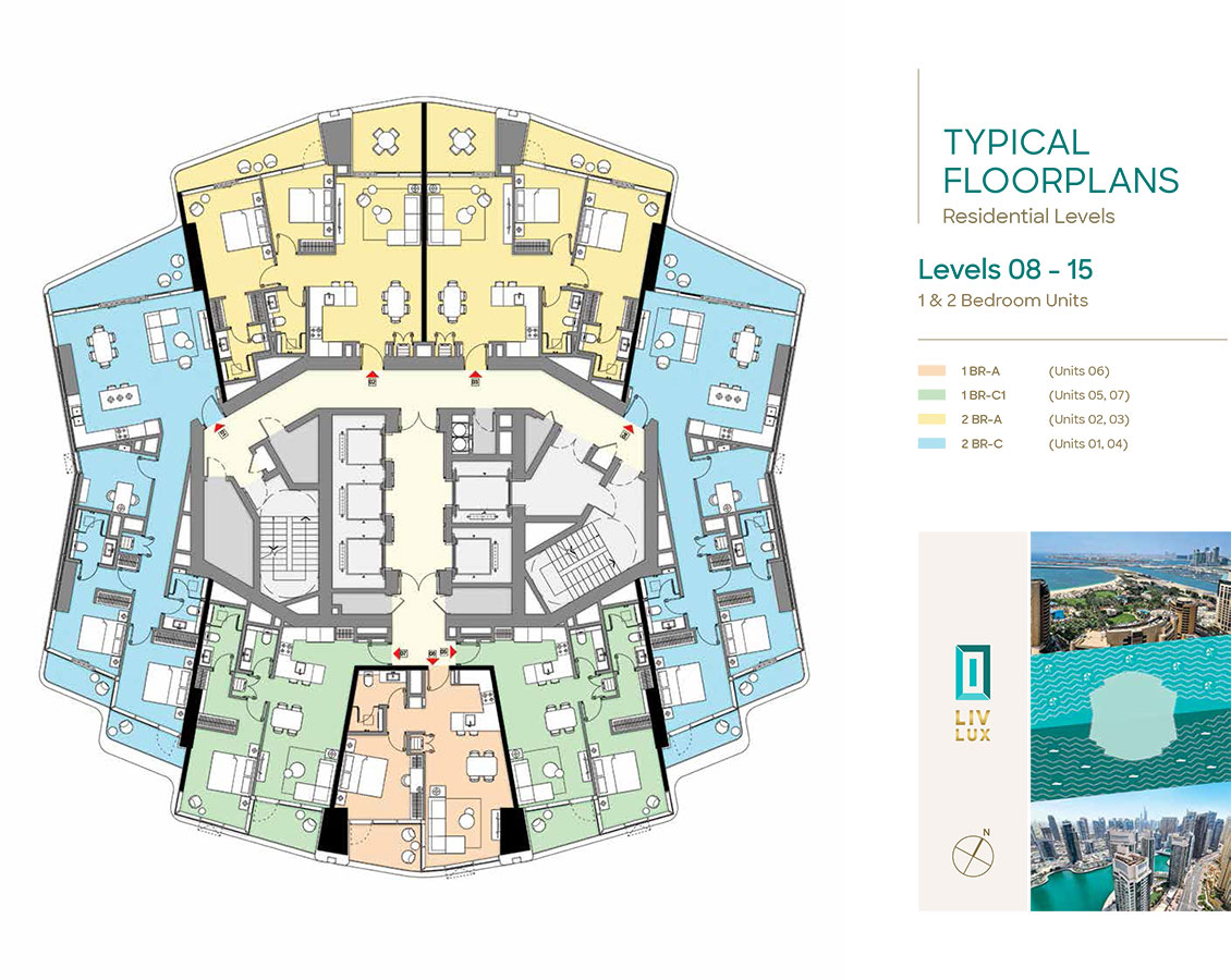 Liv Lux floor plan 2