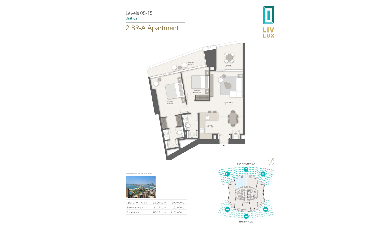 Liv Lux floor plan 4