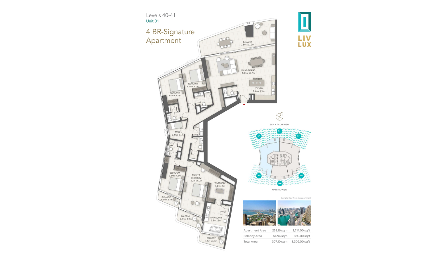 Liv Lux floor plan 6