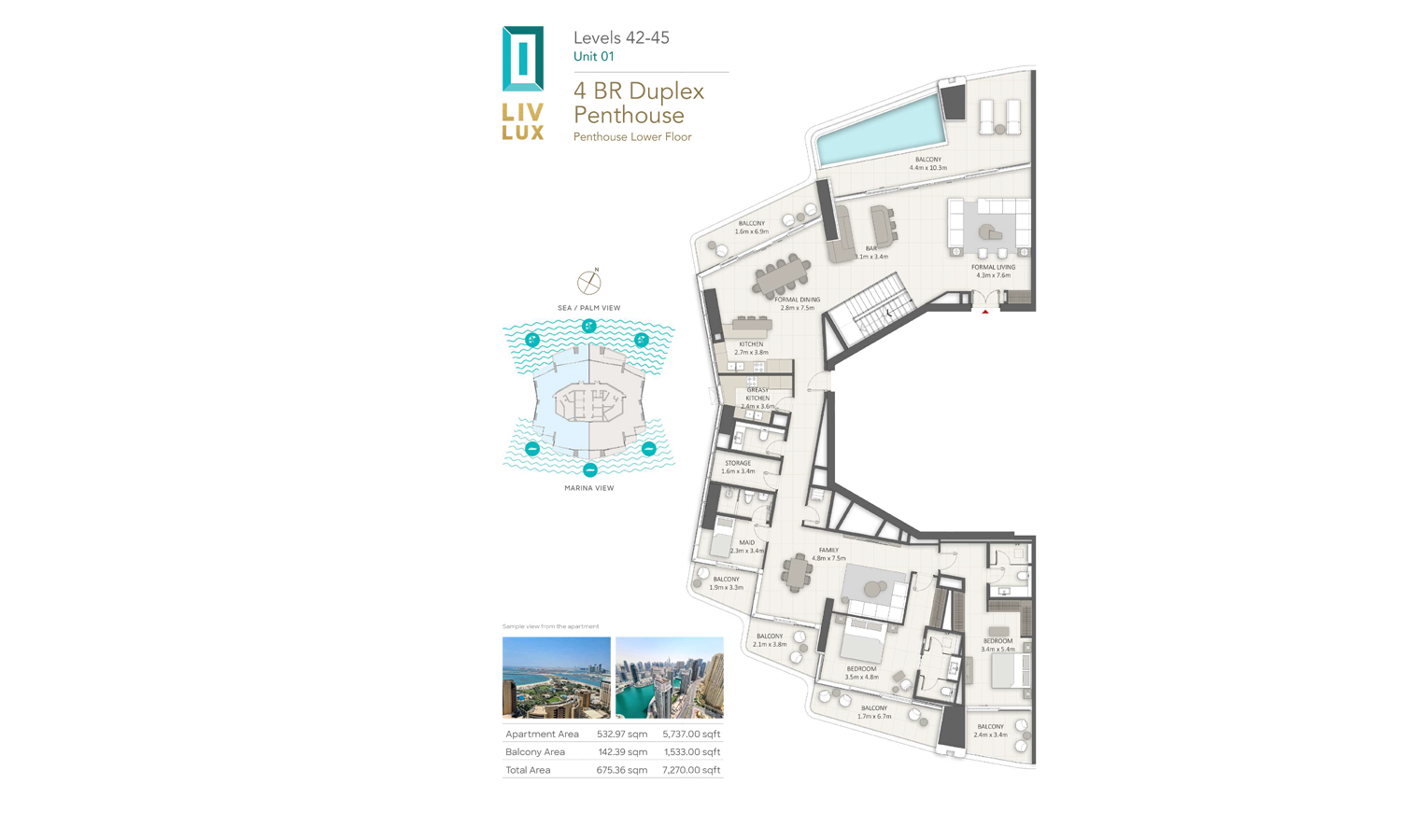 Liv Lux floor plan 7