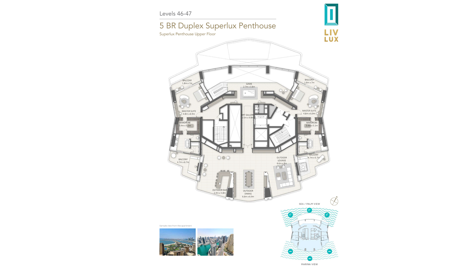 Liv Lux floor plan 8