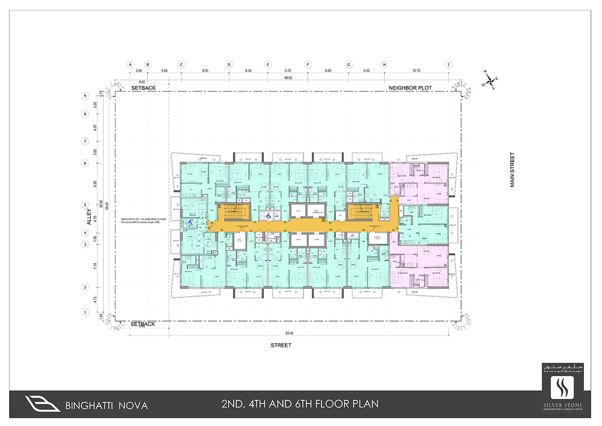 Binghatti Nova floor plan 2