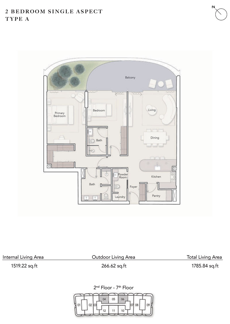 Ellington Ocean House floor plan 1