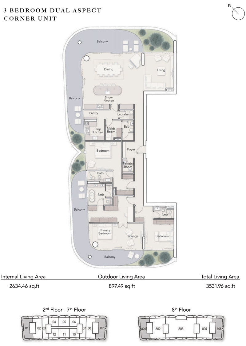Ellington Ocean House floor plan 3