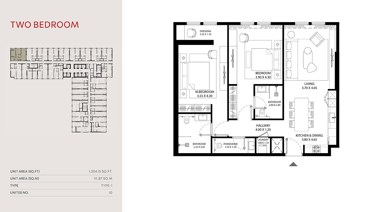 MAG 330 Apartments floor plan 4