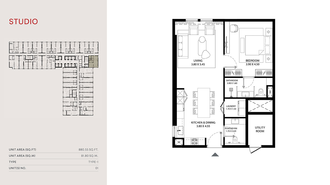 MAG 330 Apartments floor plan 1
