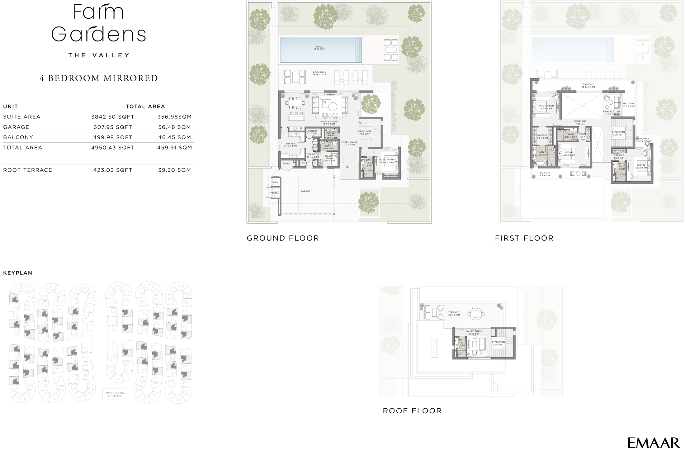 Farm Gardens at The Valley floor plan 1