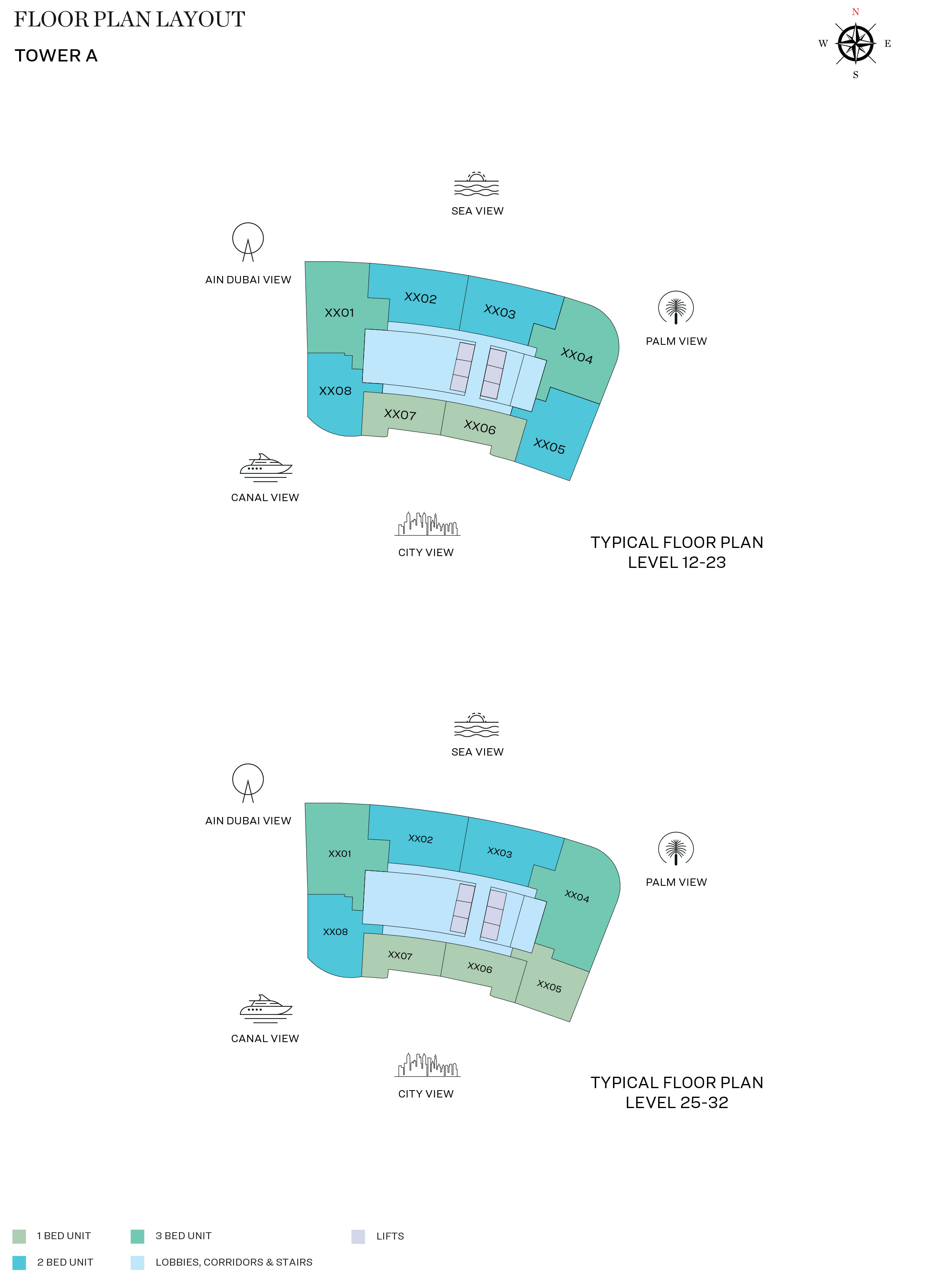 Sobha Seahaven floor plan 2