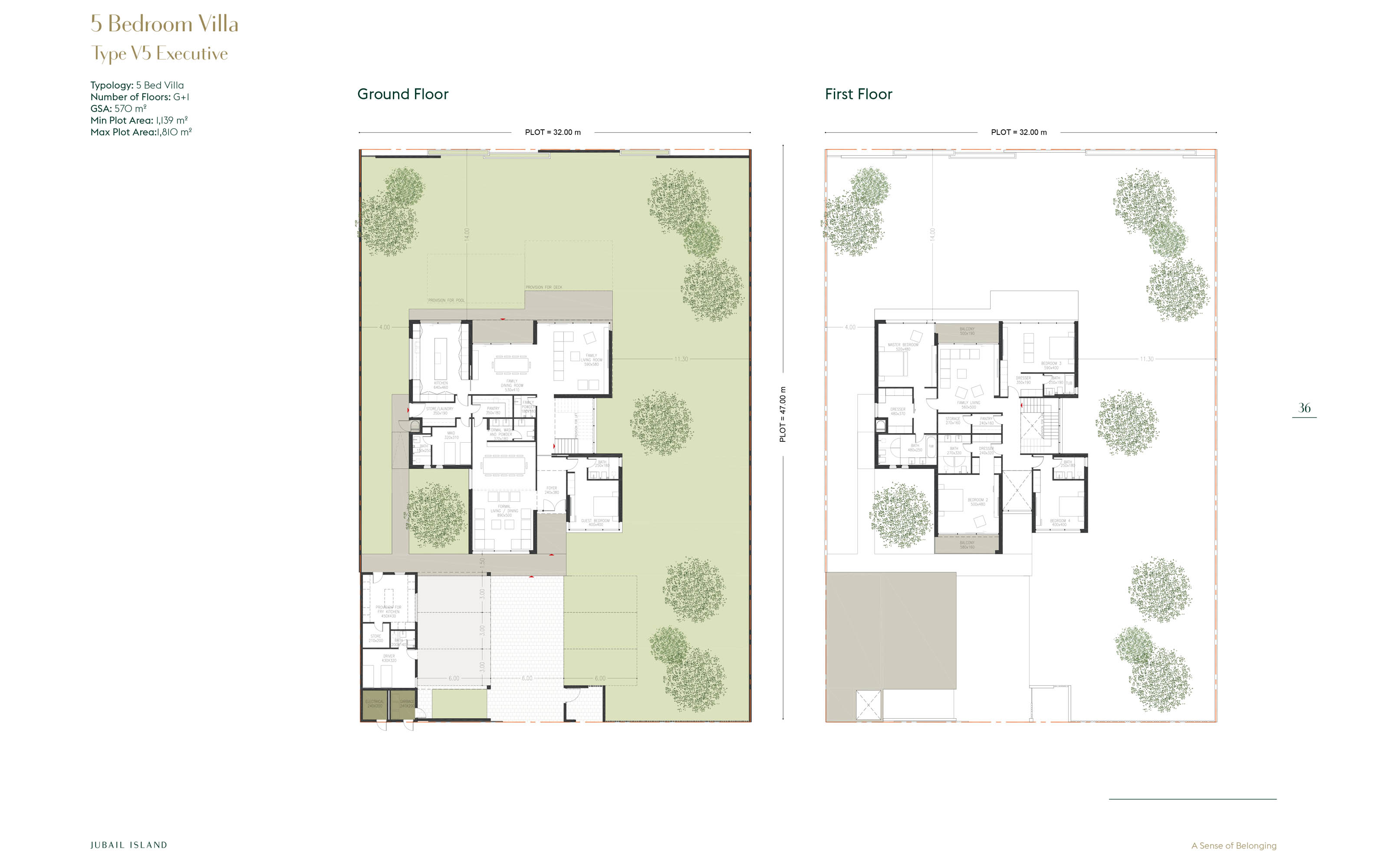 Jubail Island floor plan 6