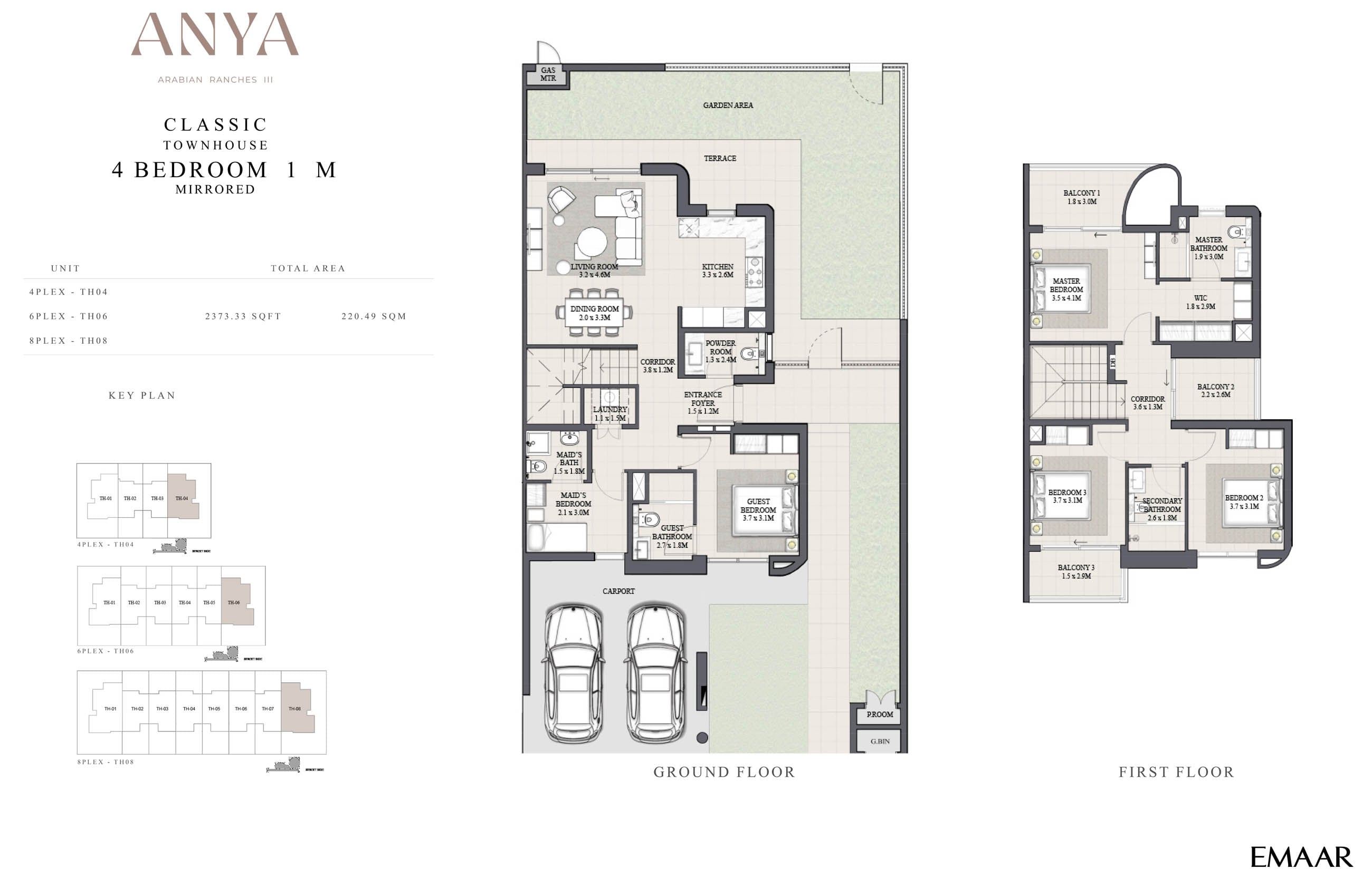 Anya at Arabian Ranches 3 floor plan 2