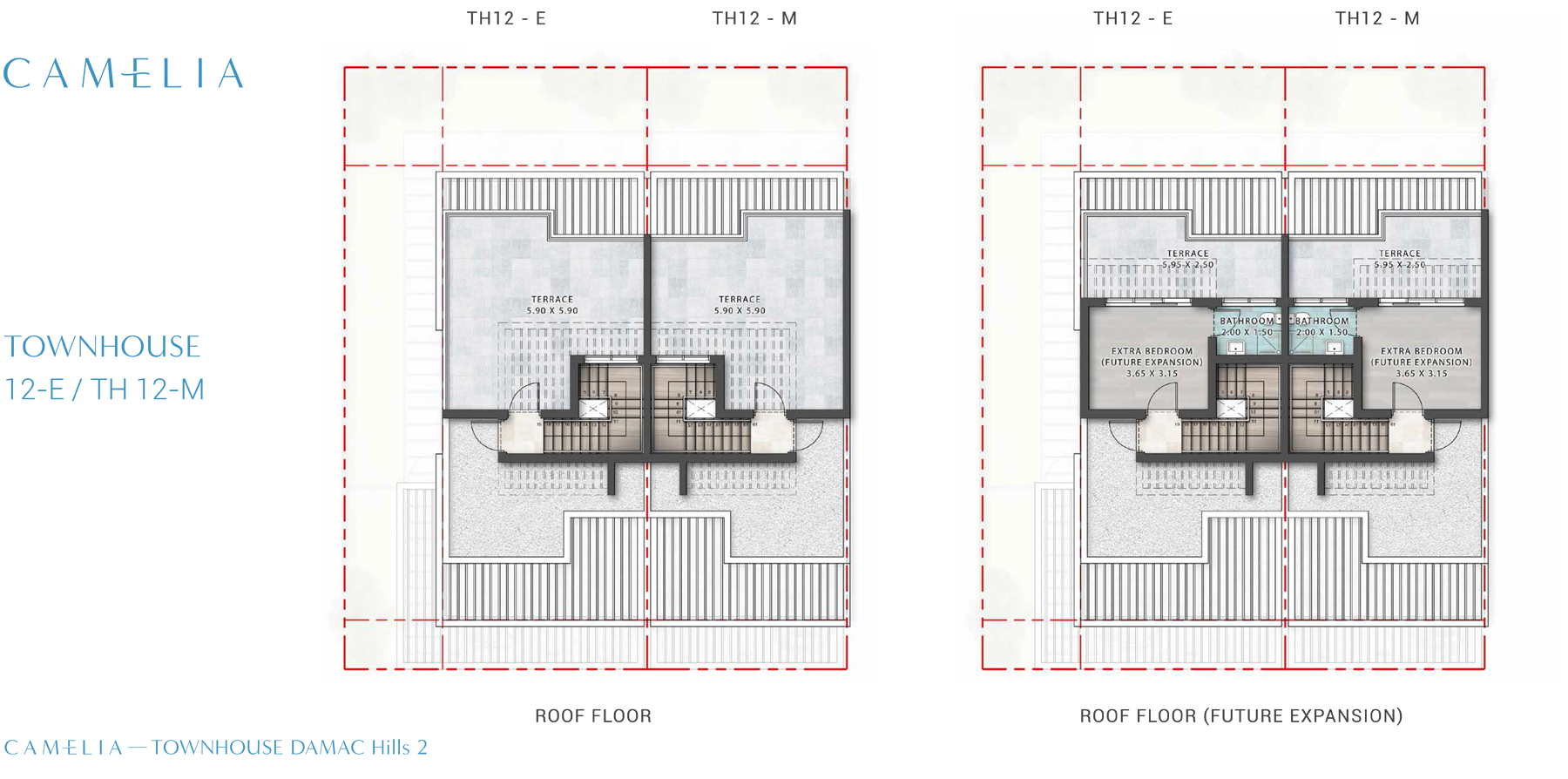 Camelia at Damac Hills 2 floor plan 1