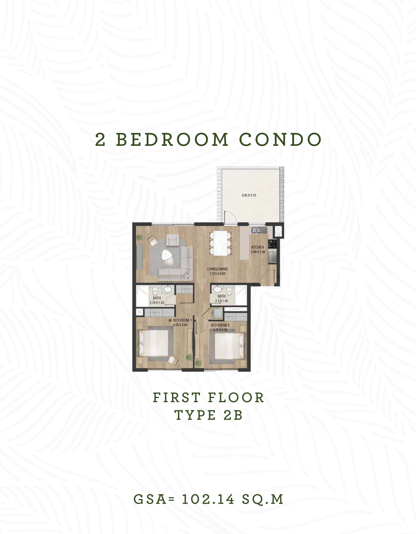 The Sustainable City Yas Island floor plan 2