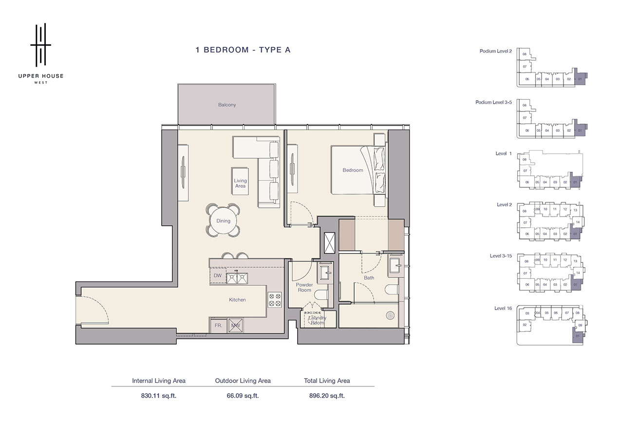 Ellington Upper House floor plan 2
