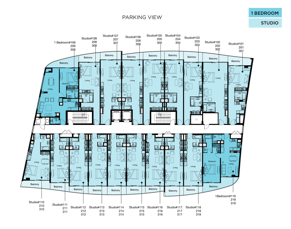 Shamal The Waves floor plan 3
