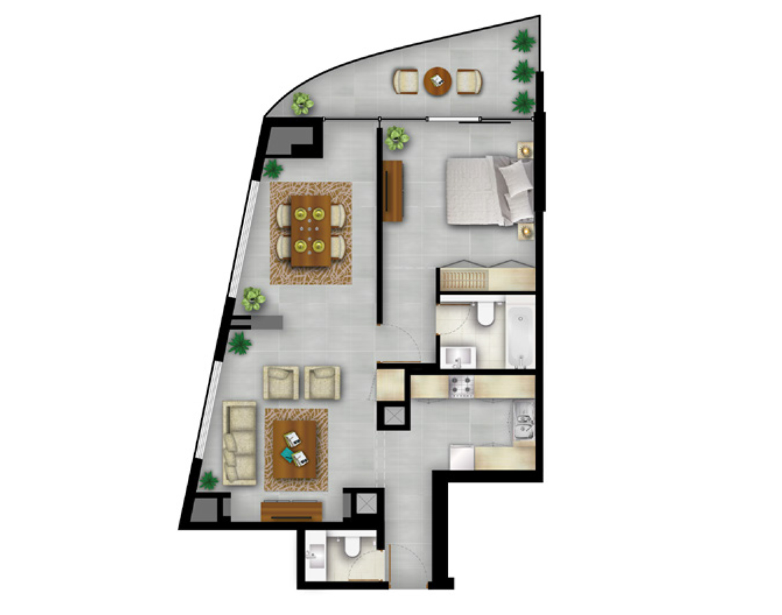 Shamal The Waves floor plan 2