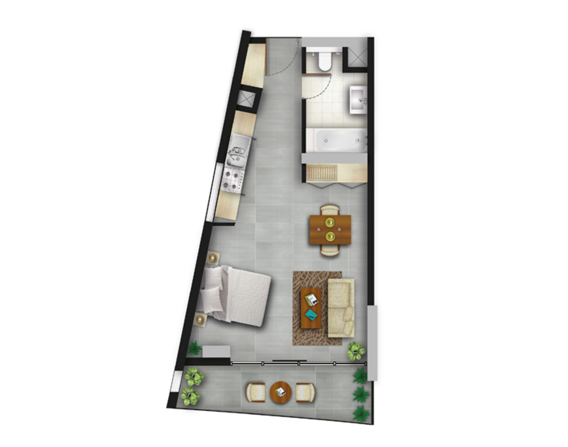Shamal The Waves floor plan 1