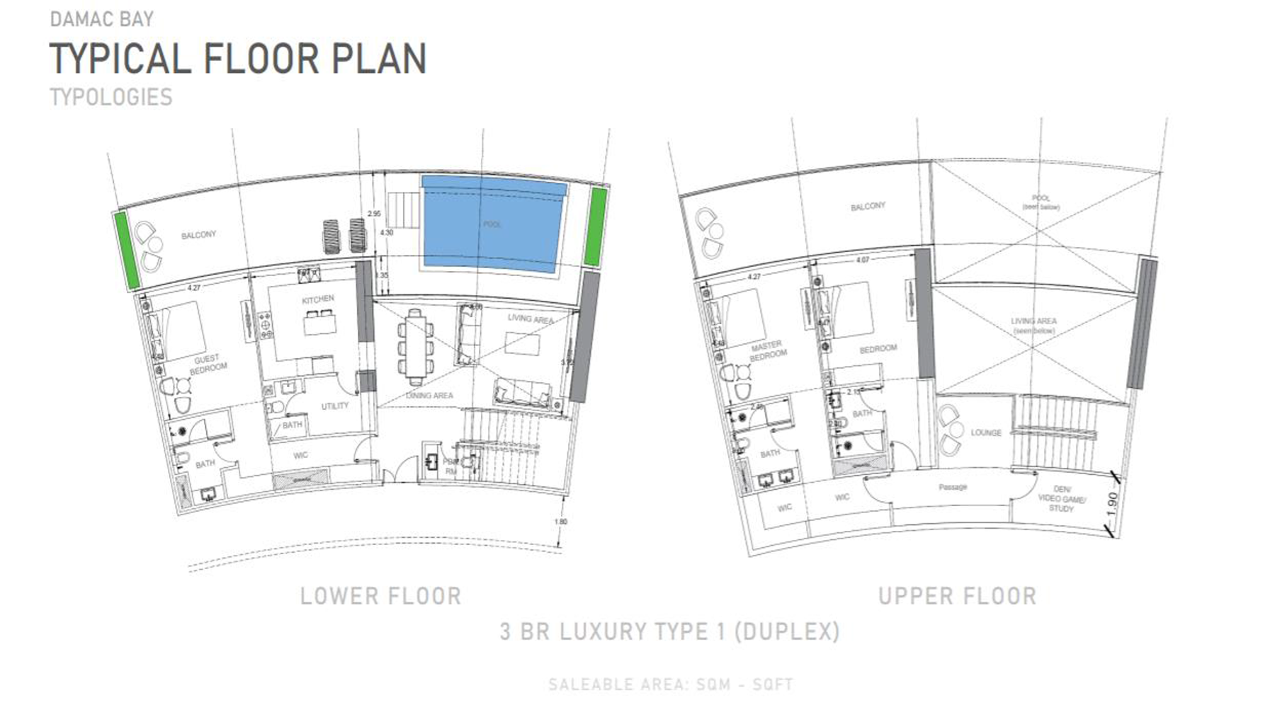 Damac Bay Cavalli floor plan 4