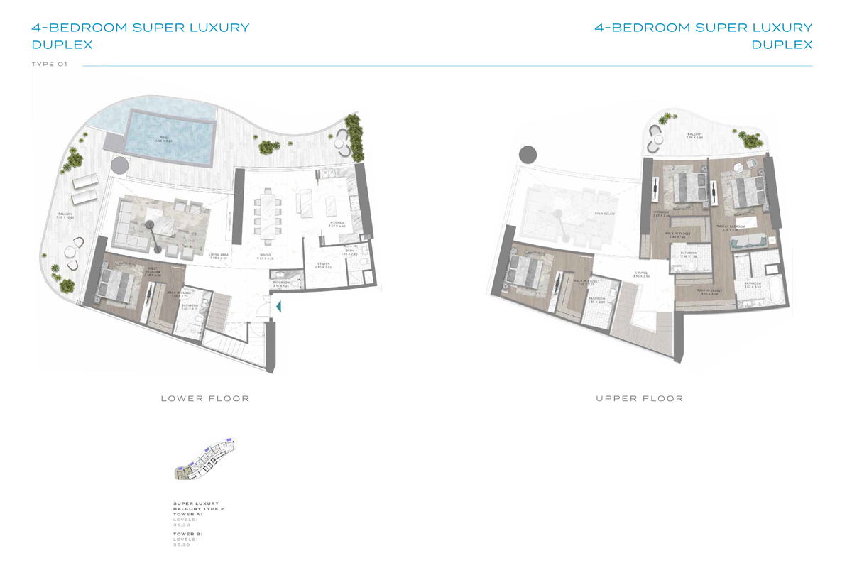 Damac Bay Cavalli floor plan 5