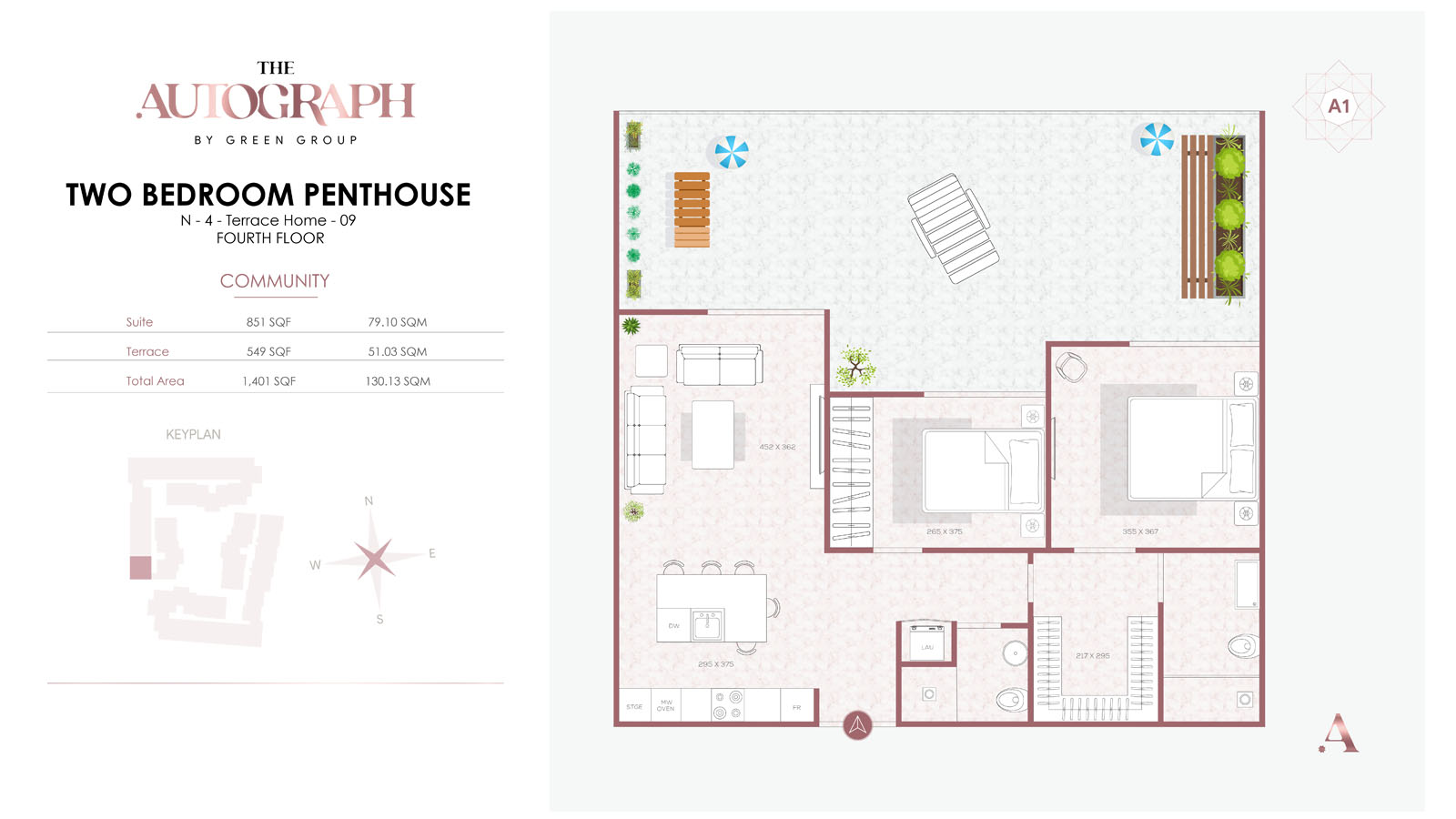 The Autograph floor plan 3