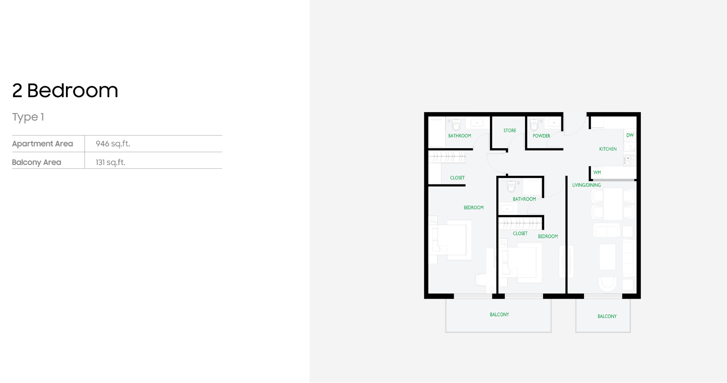 The Community Motor City floor plan 3