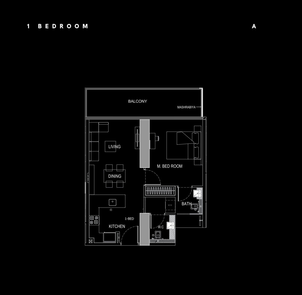 Binghatti Onyx floor plan 1