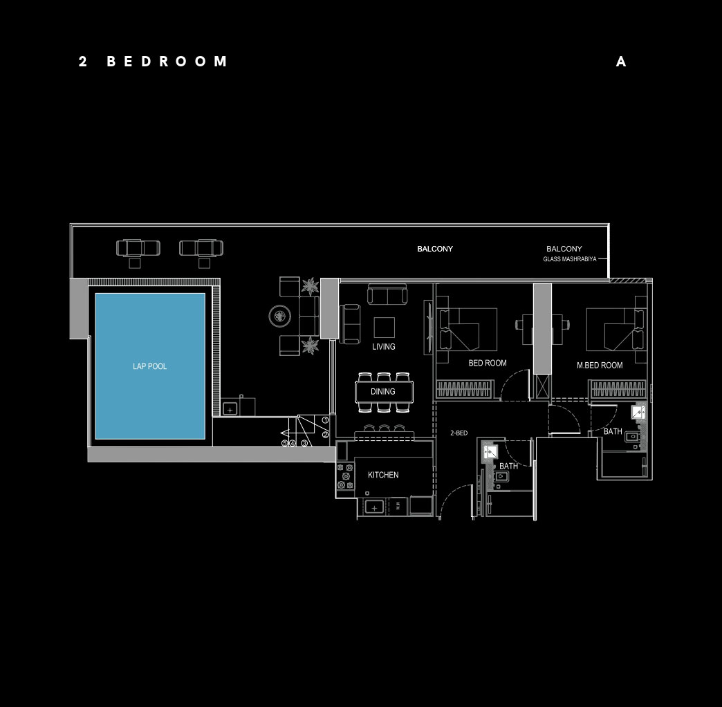 Binghatti Onyx floor plan 3