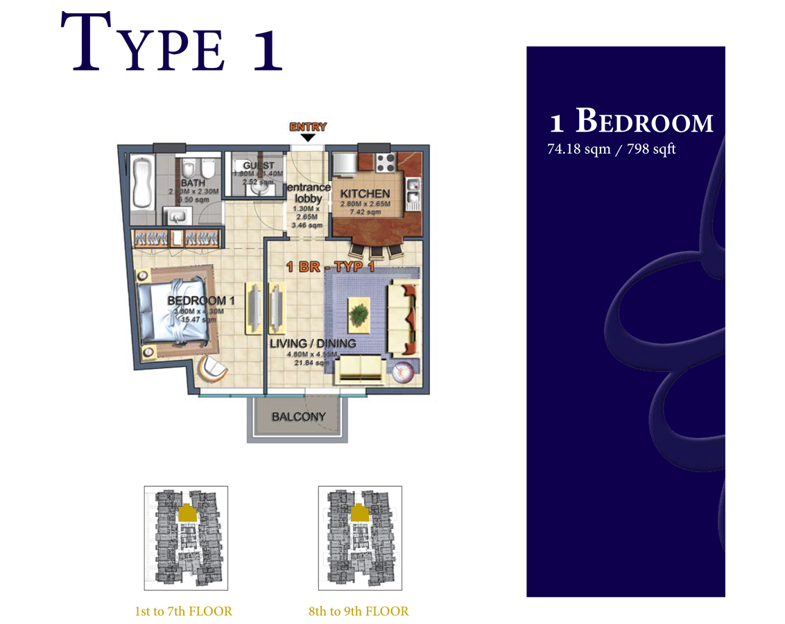 Durar 1 floor plan 1