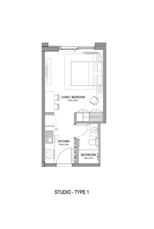 Manarat Living floor plan 1