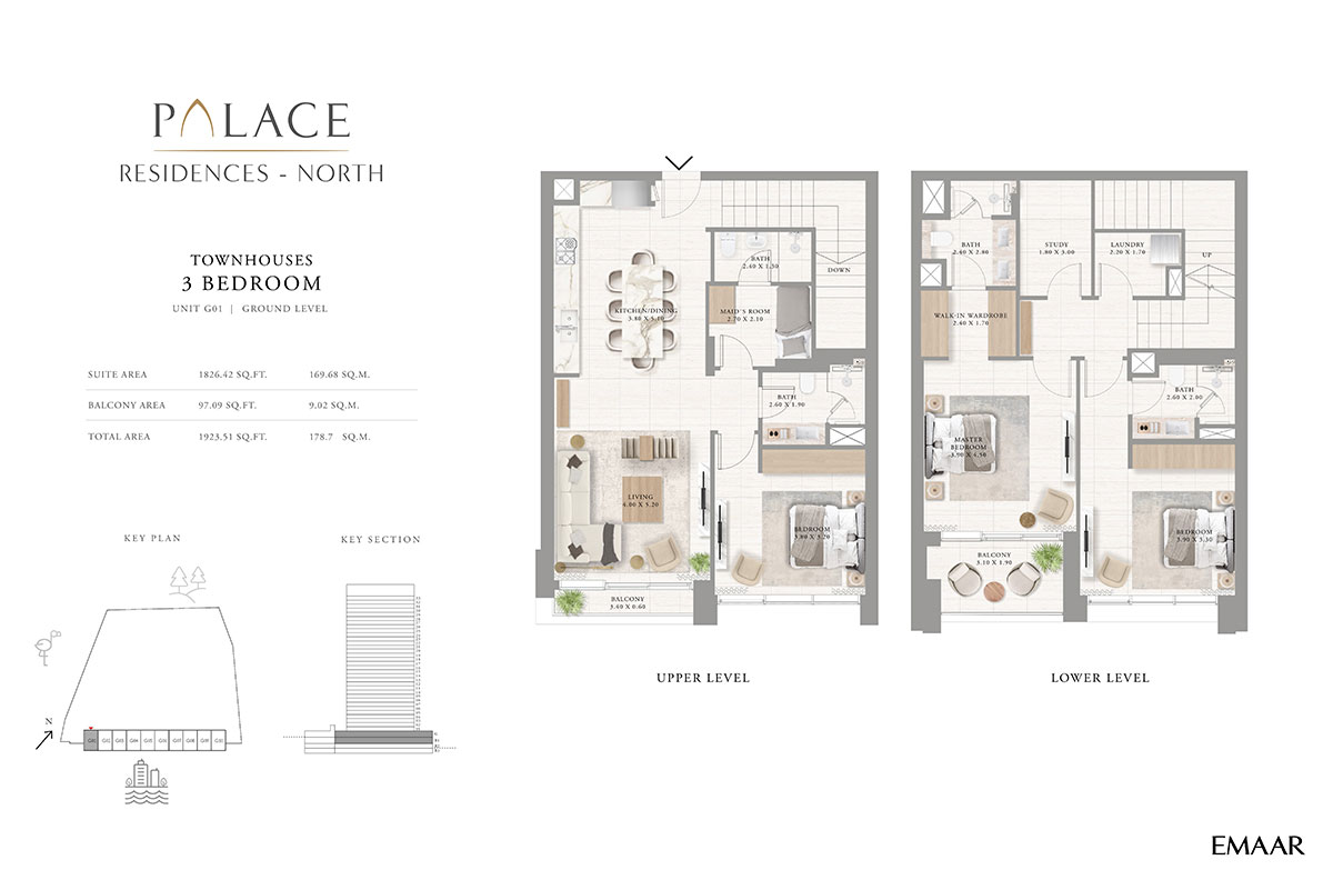 Palace Residences North floor plan 4