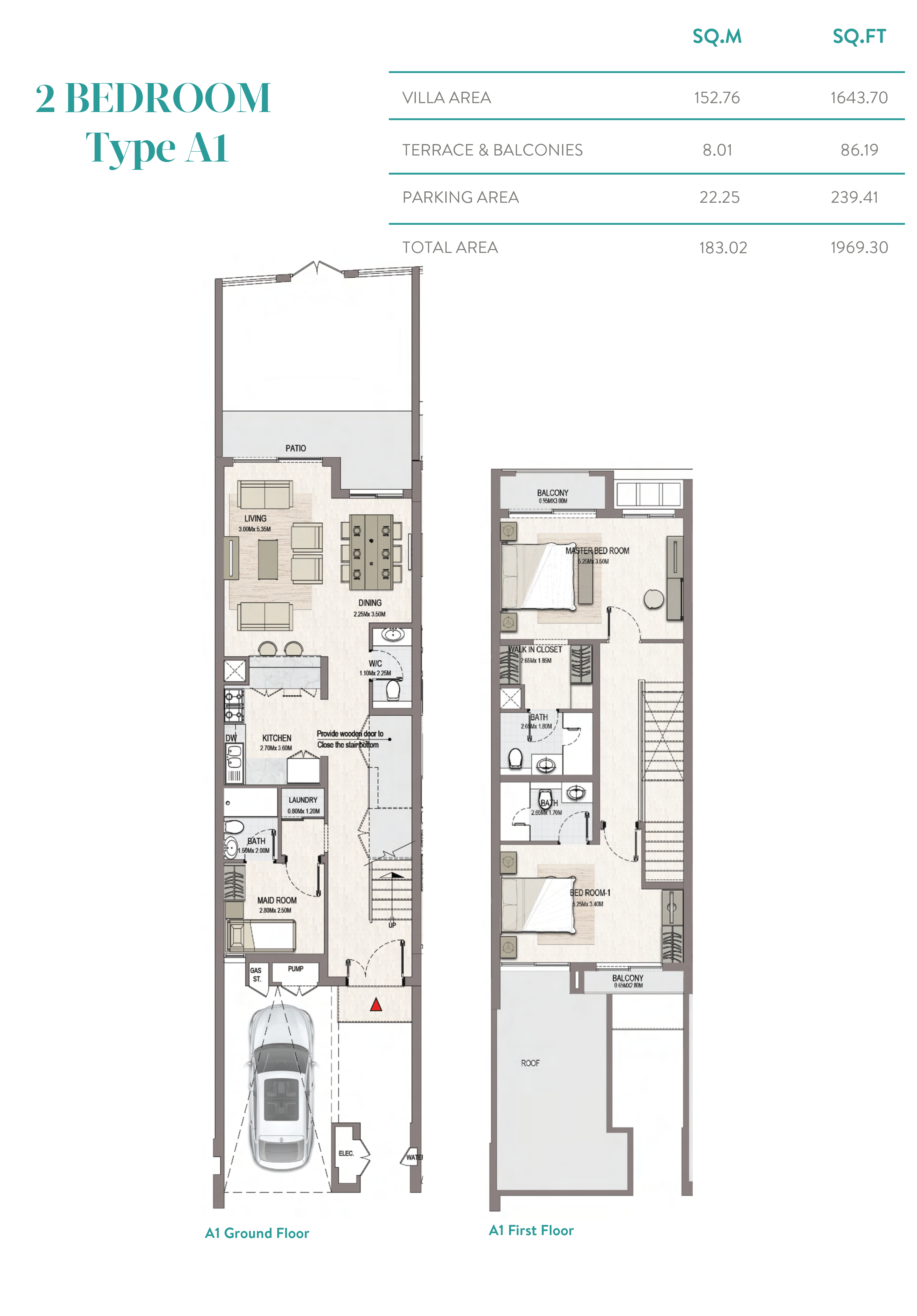 Marbella Villas Phase 2 floor plan 1
