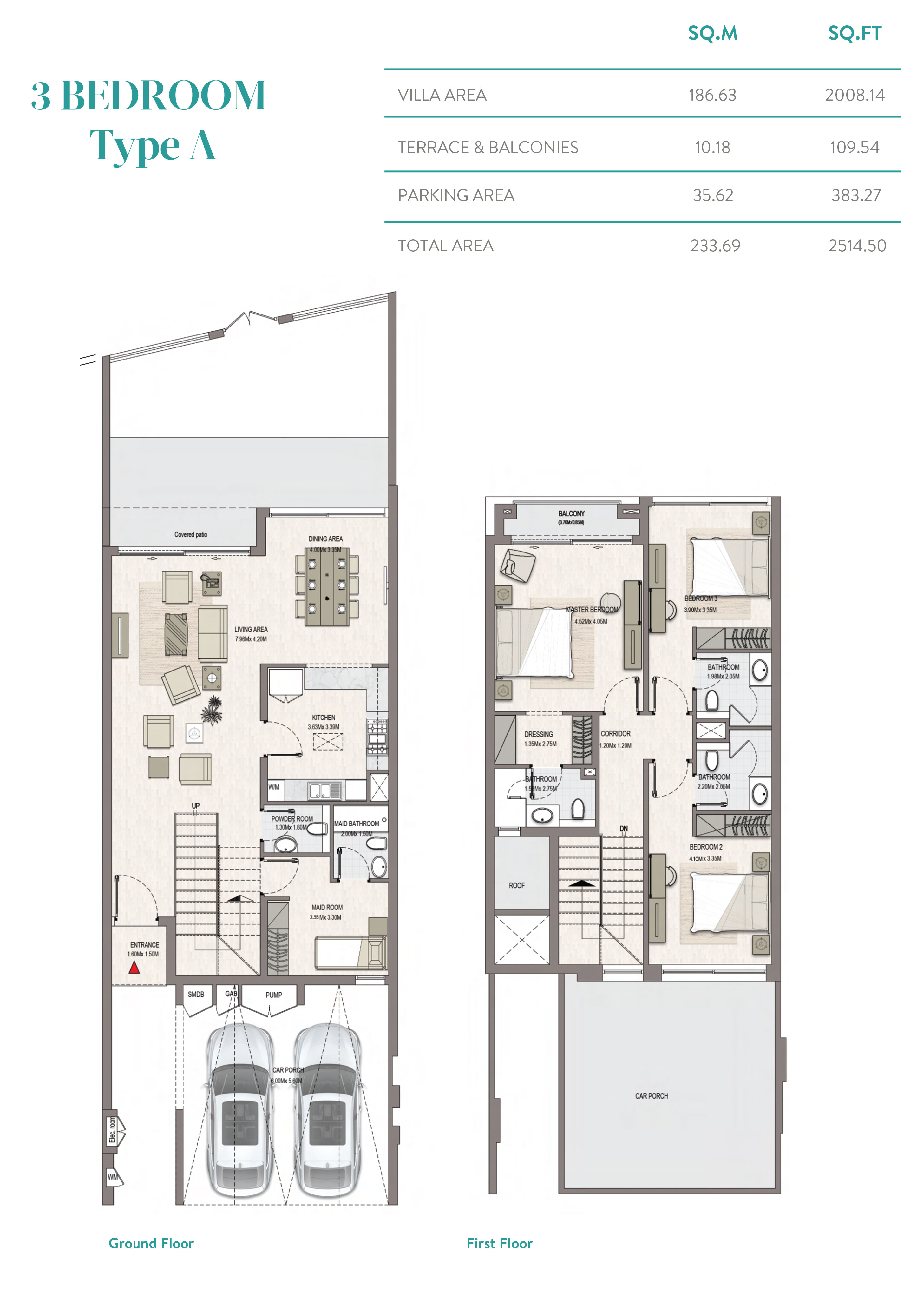 Marbella Villas Phase 2 floor plan 2