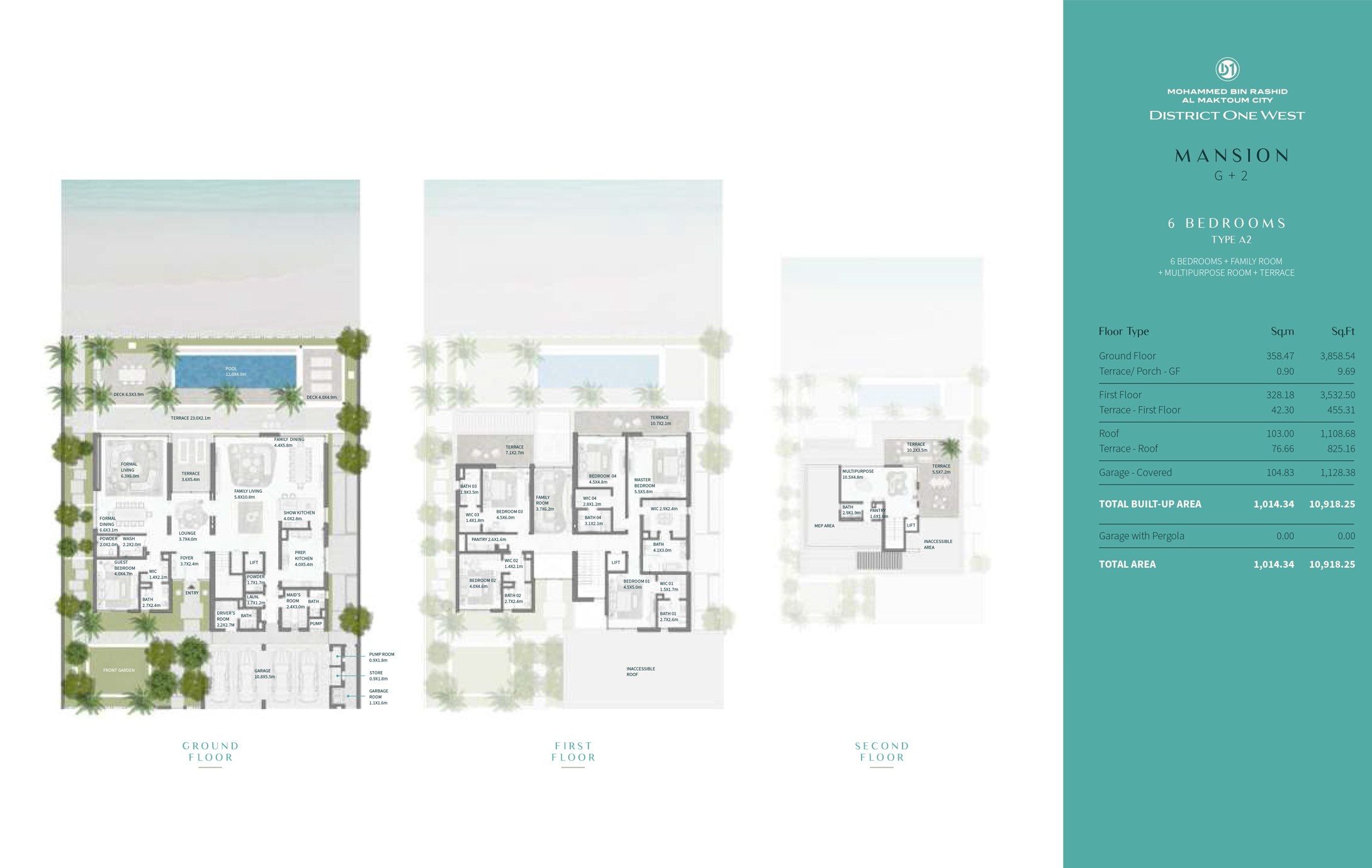 District One West floor plan 3