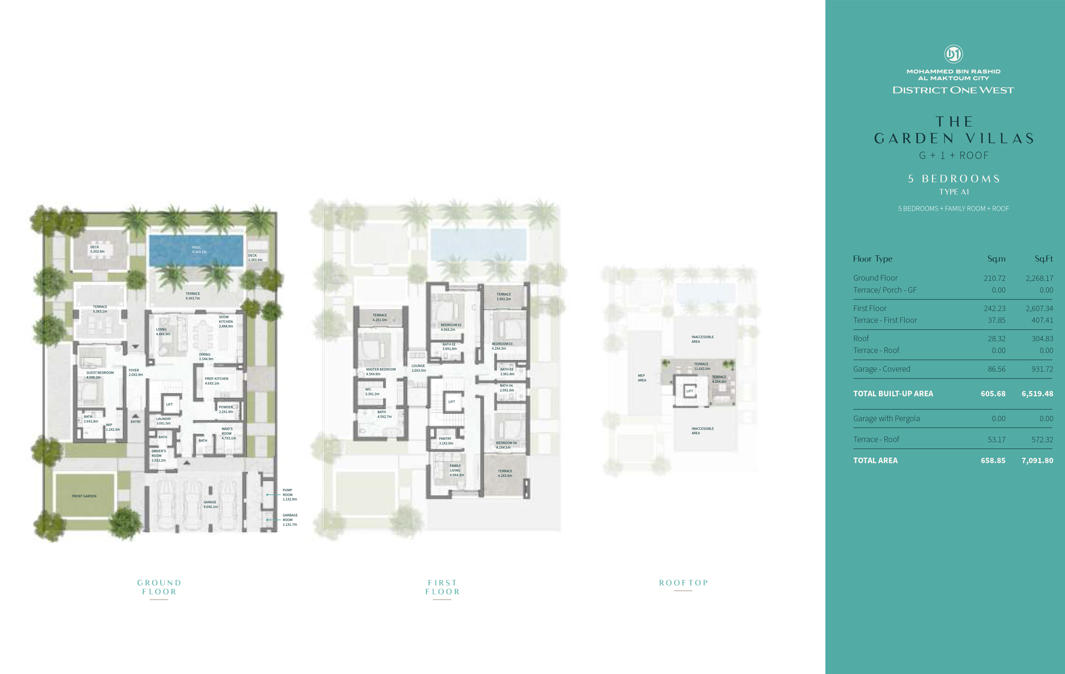 District One West floor plan 2