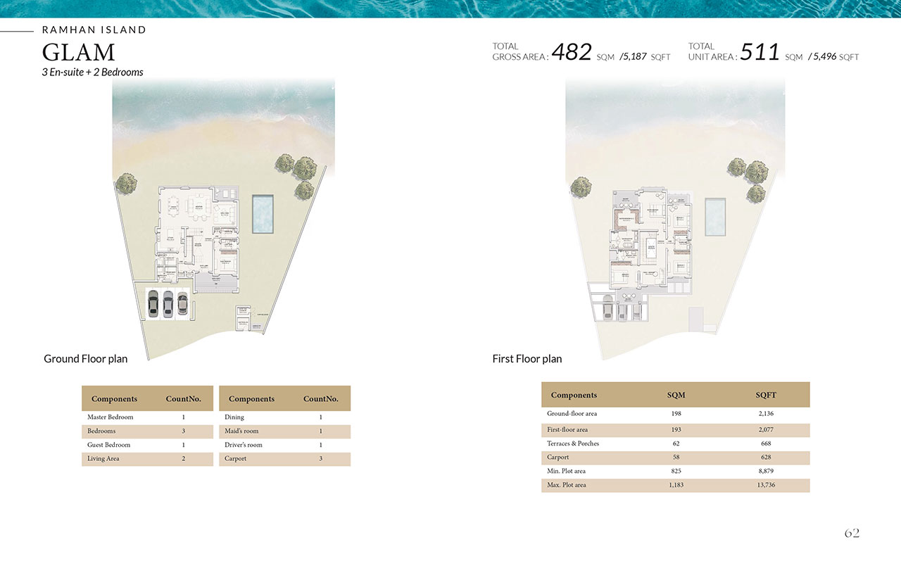 Ramhan Island Villas floor plan 3