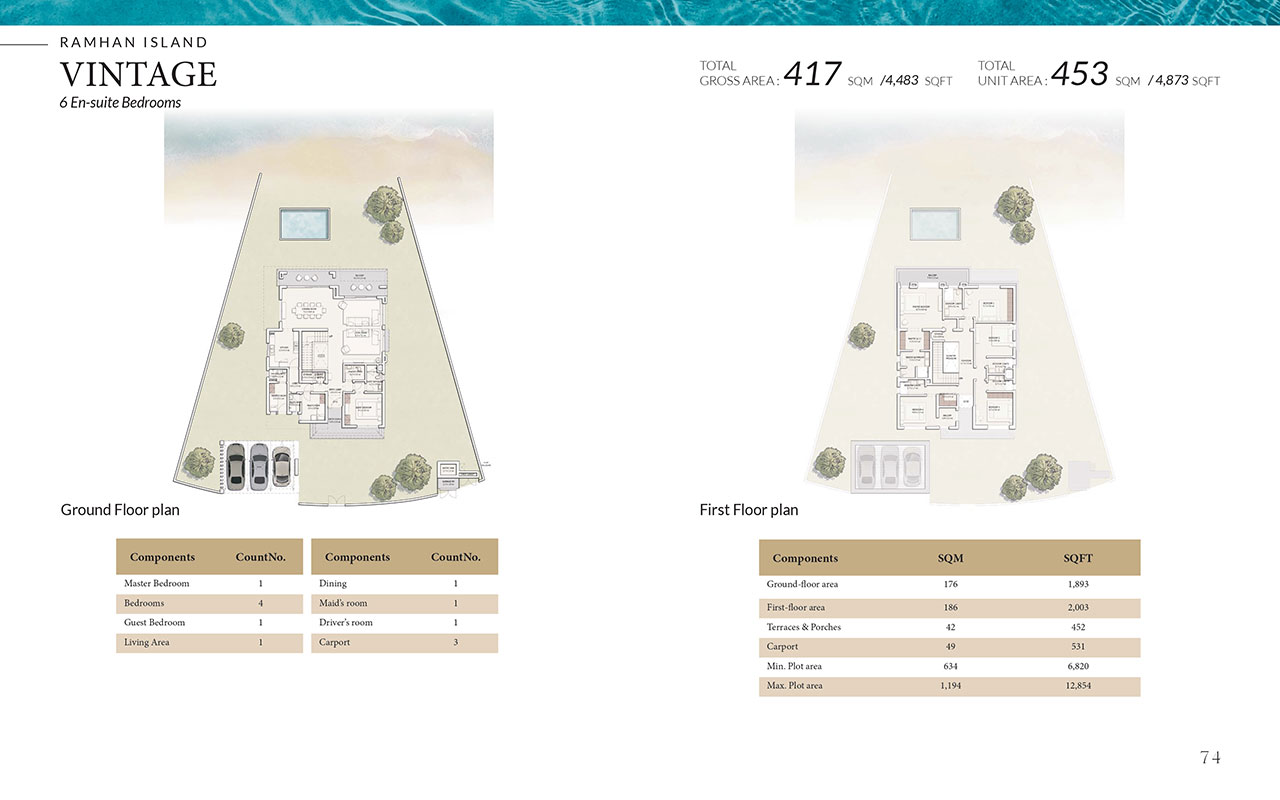 Ramhan Island Villas floor plan 4