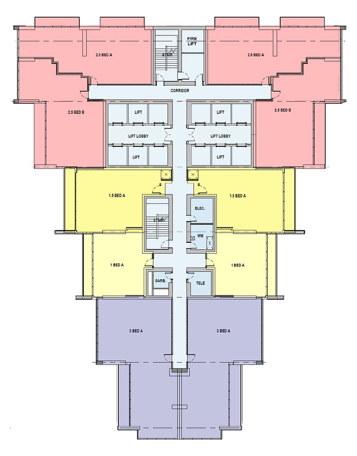 Sobha Verde JLT floor plan 2
