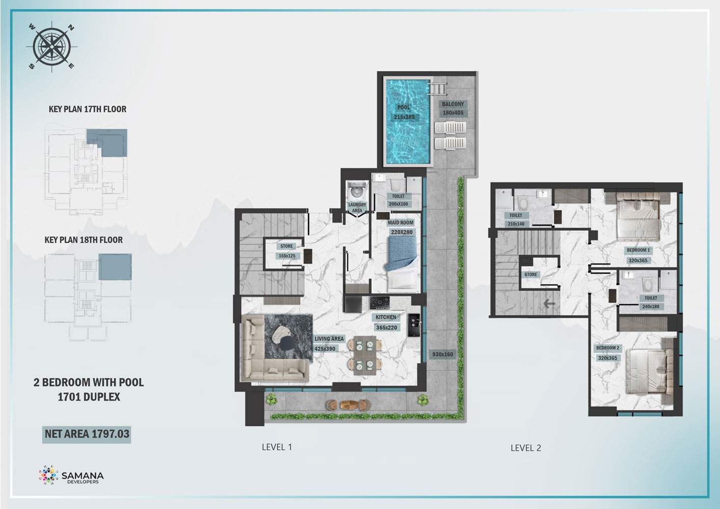 Samana Waves Phase 2 floor plan 5