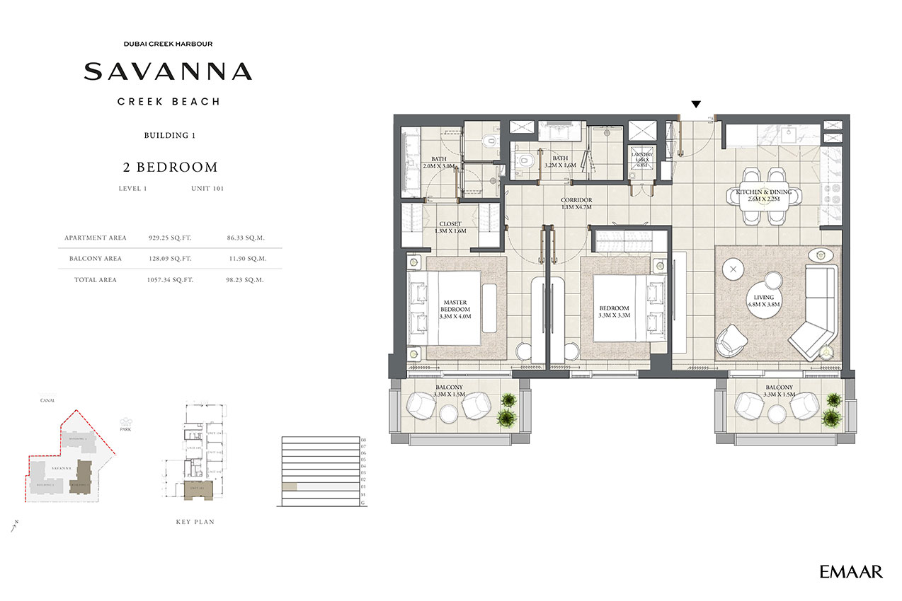Savanna at Creek Beach floor plan 3