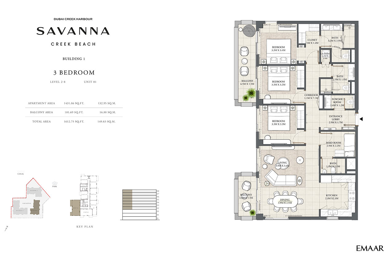 Savanna at Creek Beach floor plan 4