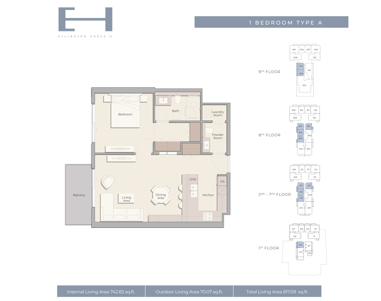 Ellington House IV floor plan 2