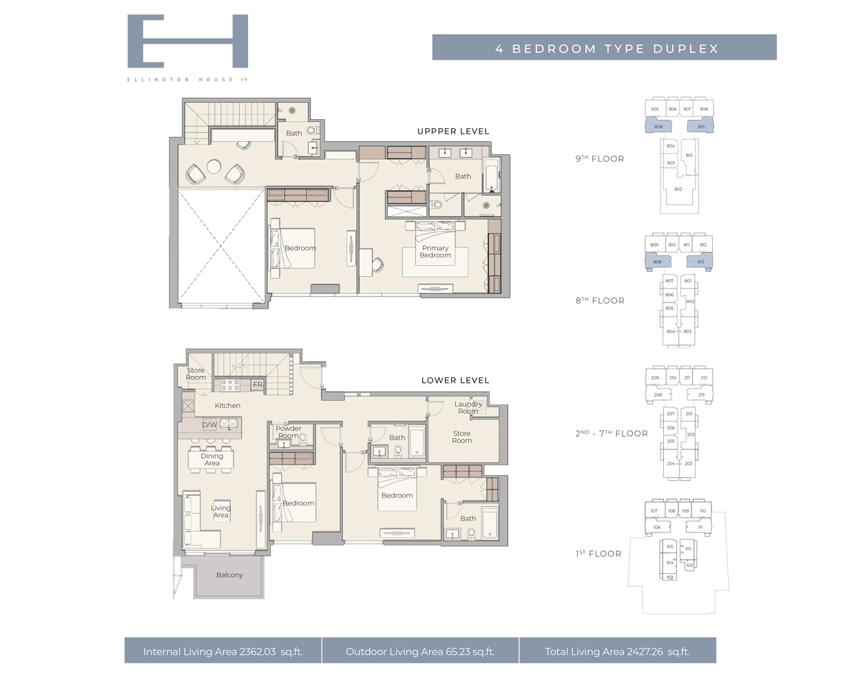 Ellington House IV floor plan 7