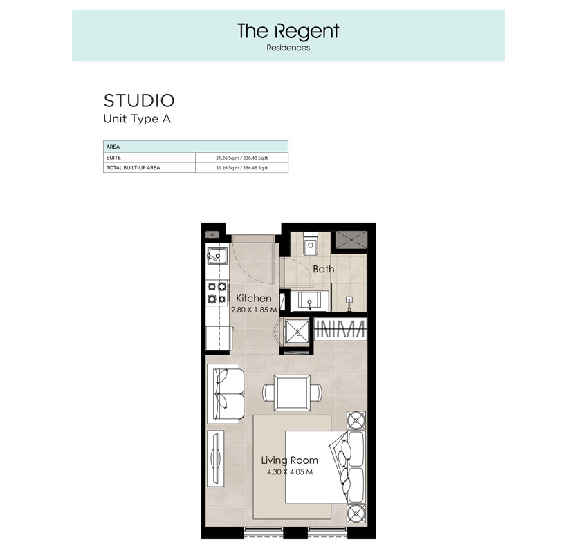 Nshama The Regent floor plan 1