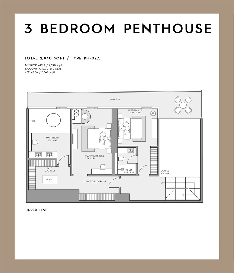 Mar Casa by Deyaar floor plan 4