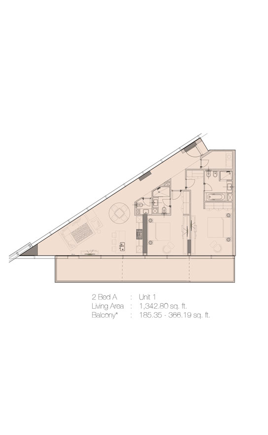 Marquise Square floor plan 3