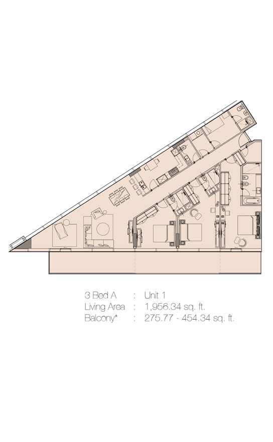 Marquise Square floor plan 4