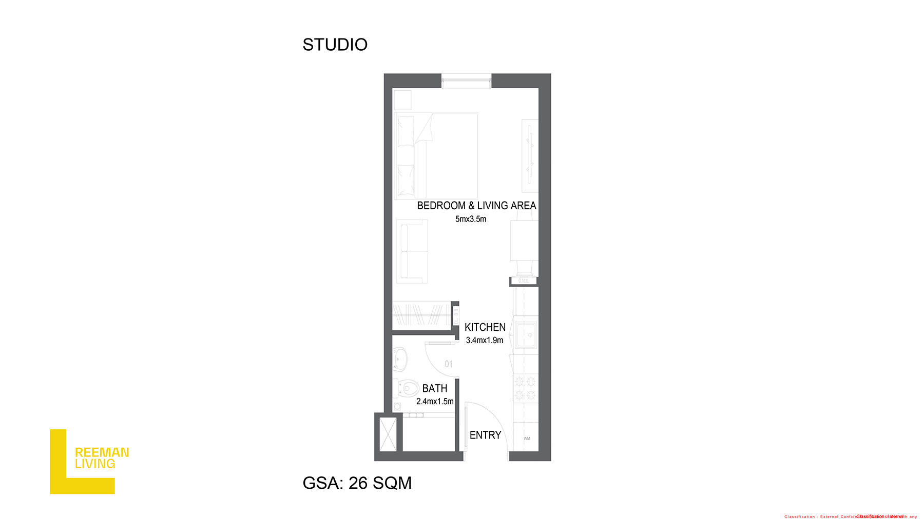Reeman Living floor plan 1