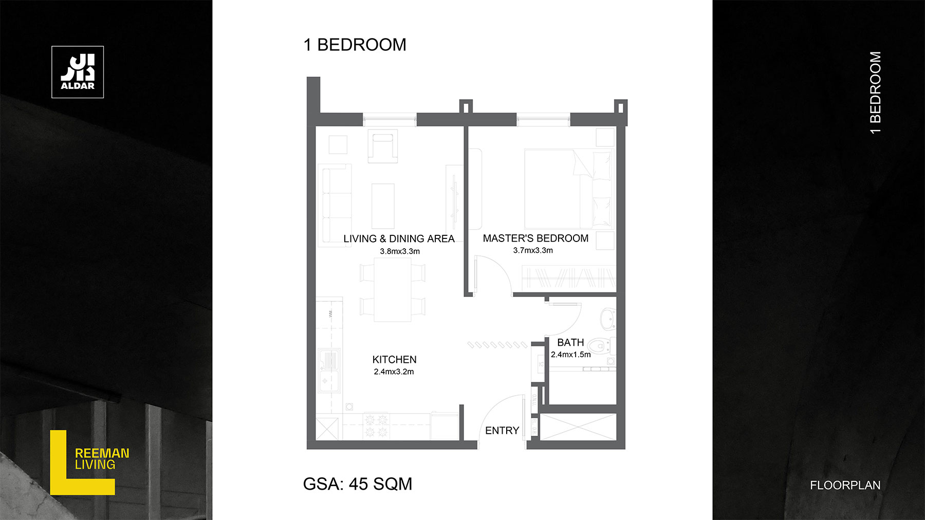 Reeman Living floor plan 2