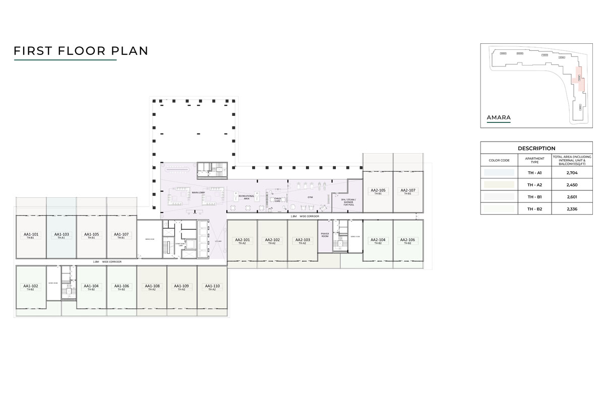 Amara Reem Hills floor plan 2