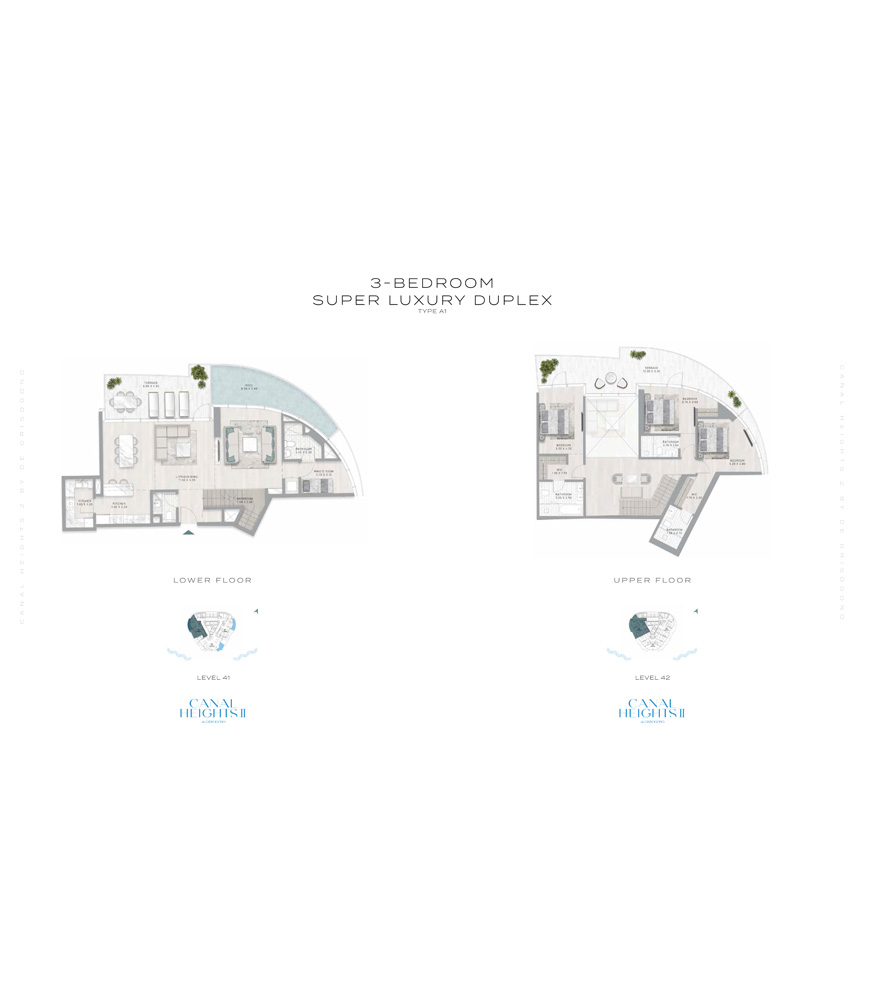 Damac Canal Heights 2 floor plan 5
